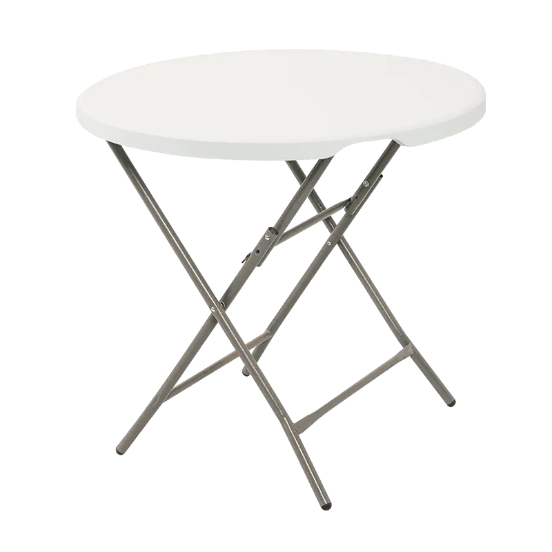 Negociación minimalista de 80 cm Pequeña mesa redonda