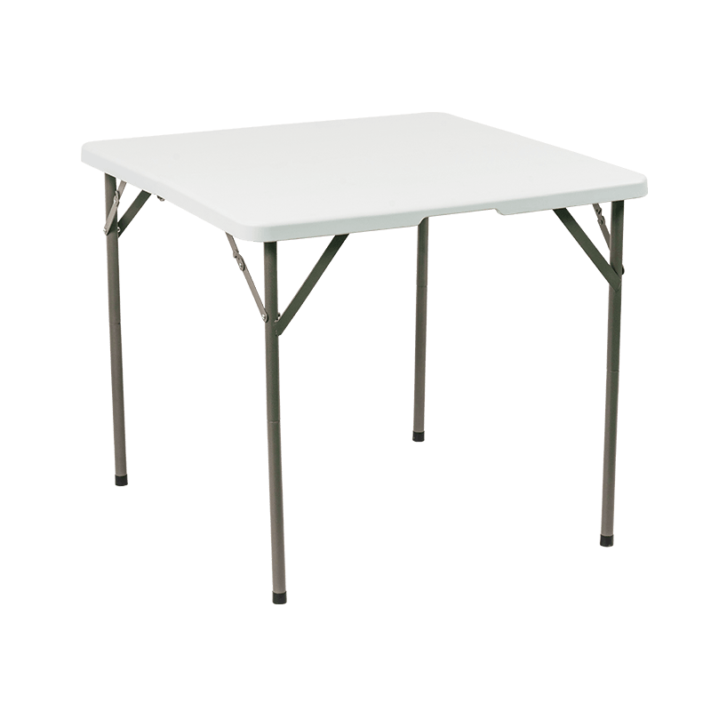 Mesa cuadrada plegable a prueba de polvo al aire libre de 86 cm
