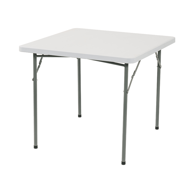 Mesa de campamento de plástico impermeable de 86 cm